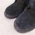 ジミーチュウ JIMMY CHOO  ELBA FLAT  ボンボンファー付 スエード レースアップ ワークブーツ レディース JPN:38